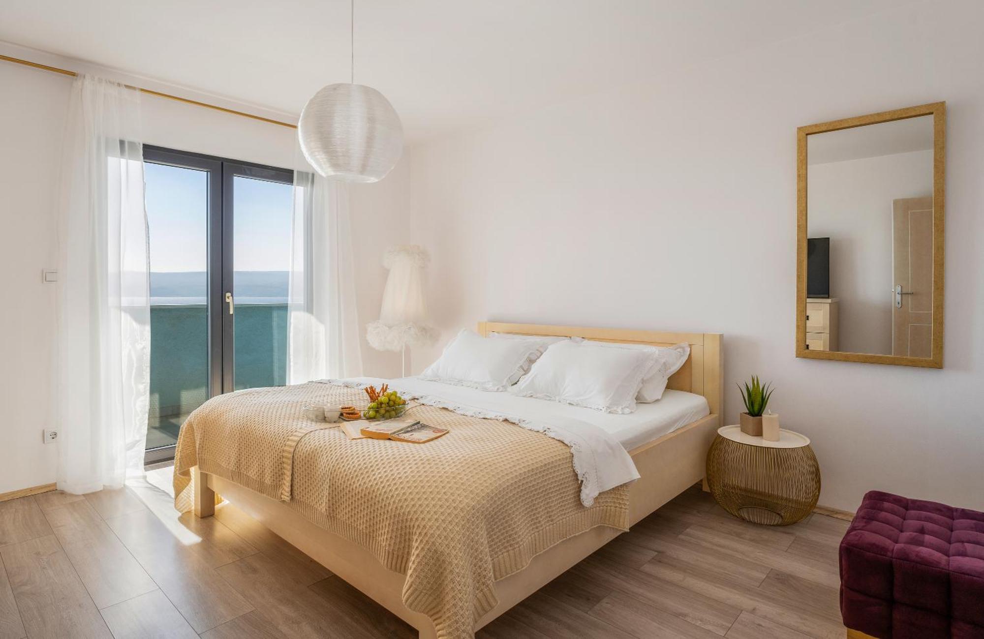 Villa Allegra With 32Msq Heated Pool, 300M Far From Sandy Beaches, Open Sea View Omiš Exterior foto